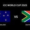 NEW ZEALAND vs SOUTH AFRICA