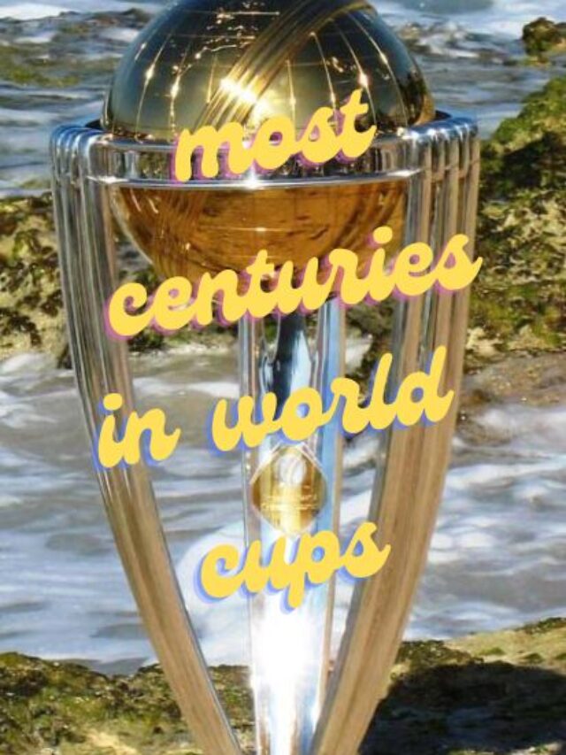 Most Centuries In ICC World Cups