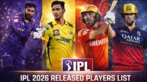 IPL 2026 Released Players