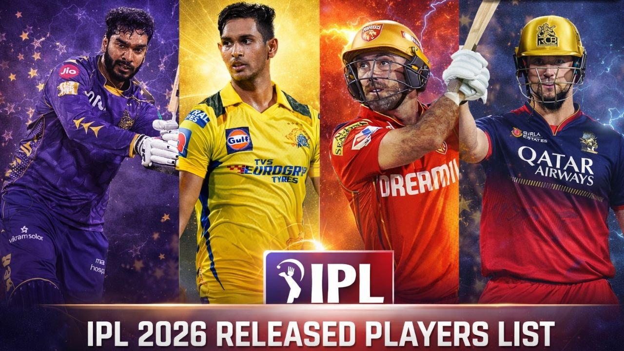 IPL 2026 Released Players
