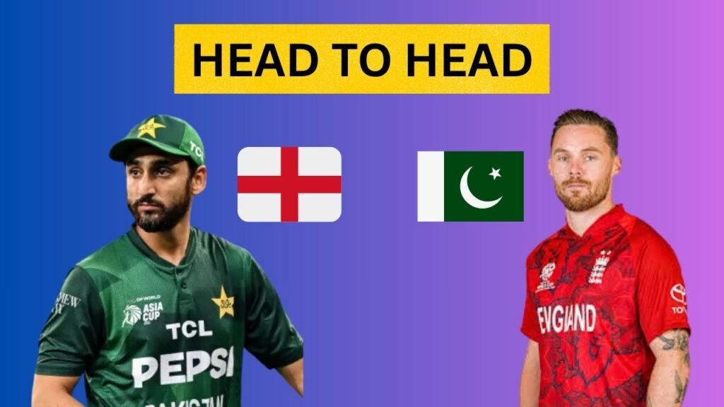 Pakistan National Cricket Team vs England Cricket Team Timeline