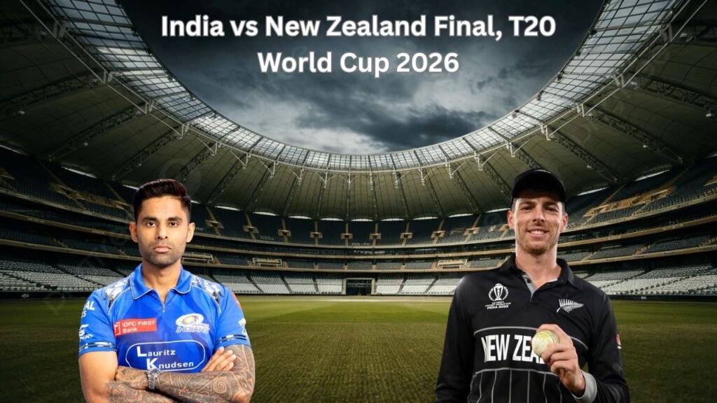 India vs New Zealand Final, T20 World Cup 2026