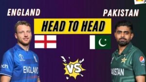 Pakistan National Cricket Team vs England Cricket Team Timeline