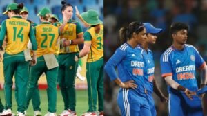 South Africa Women's National Cricket Team vs India Women's National Cricket Team Timeline